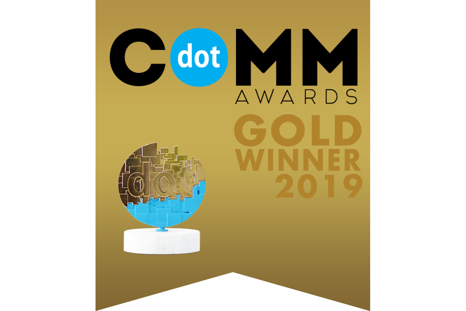 dotComm Awards 2019 Gold
